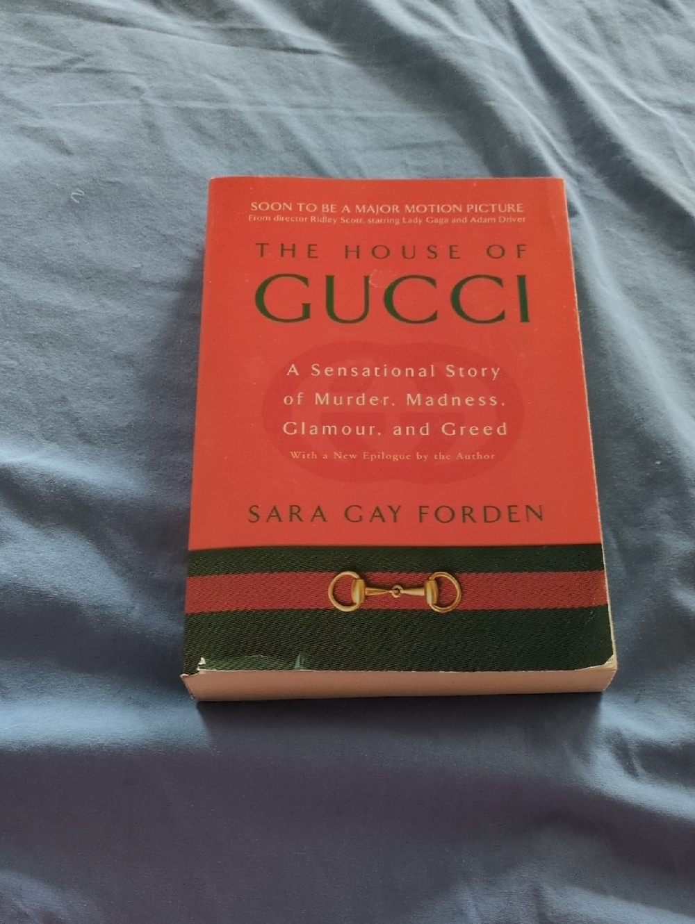 Gucci Red and Green Book Cover